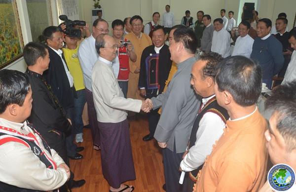 Military is committed to peace process, says Thein Sein 