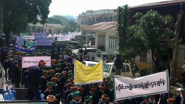 Shan State citizens rally for peace and ethnic rights
