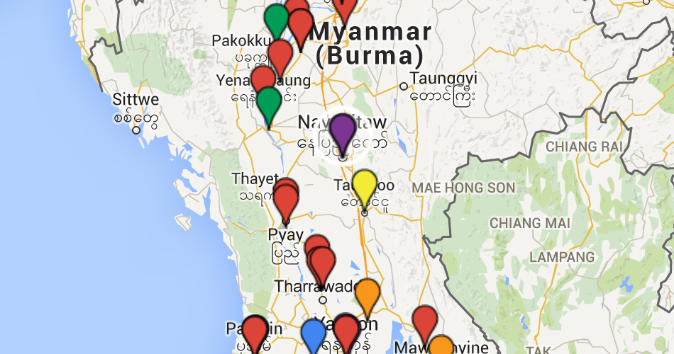 Student protests: Interactive map