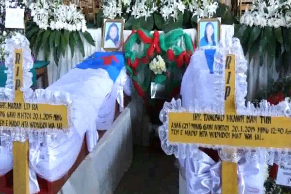 Thousands turn out for Kachin schoolteachers’ funeral