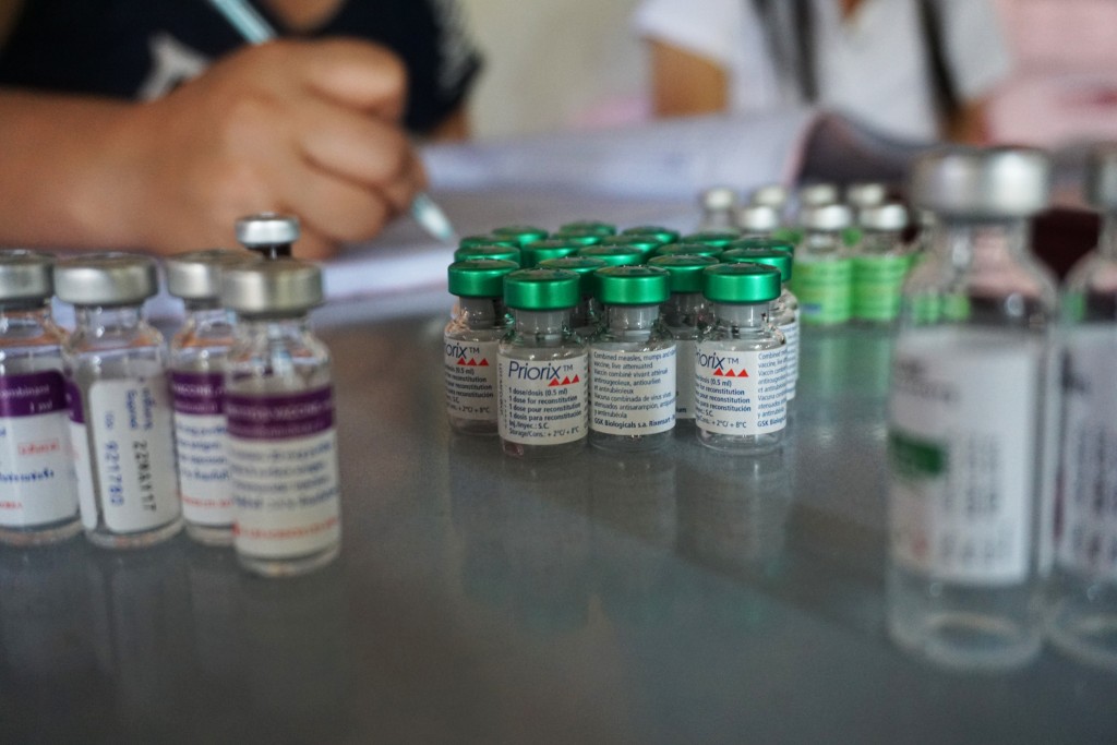 Immunisation vaccines (Photo: Wenying Seah/DVB)