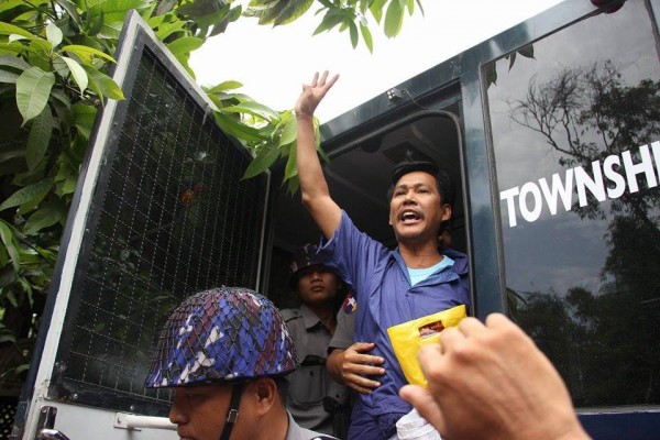 Mandalay activist handed maximum sentence under Article 18