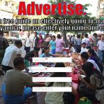 Advertise form