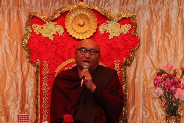 Censored Burmese monk addresses Tokyo crowd