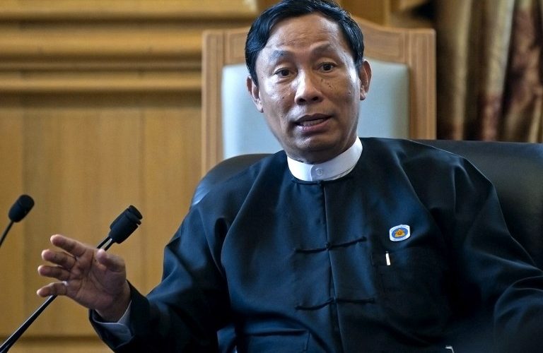 Shwe Mann defends call to protect Constitution