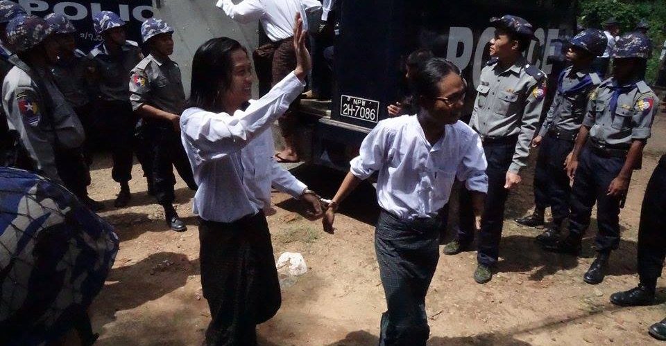 Activists seek bail at Tharawaddy court hearing
