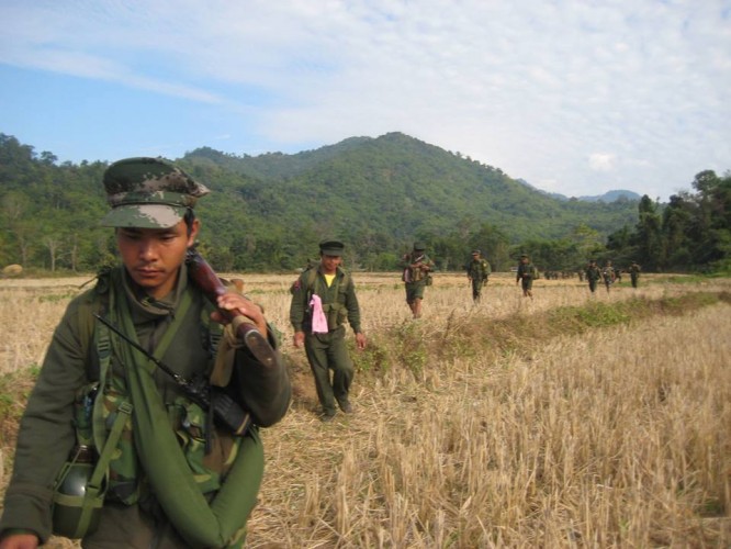 Palaung army talks peace