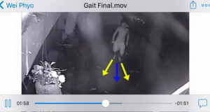 Acume Forensics examination of the 'running man' CCTV footage. (IMAGE: Acume Forensics)