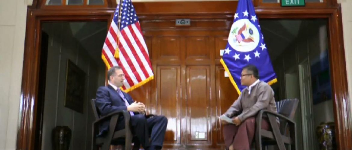 DVB speaks to US Ambassador Derek Mitchell