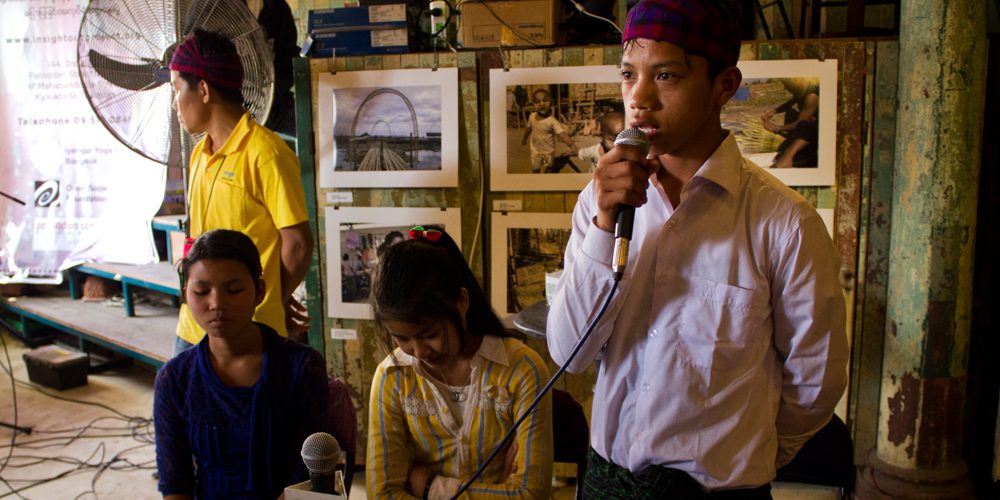 Kachin IDP kids tell their stories with images