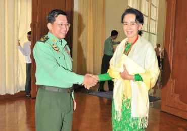 NLD clashes with military over Suu Kyi role