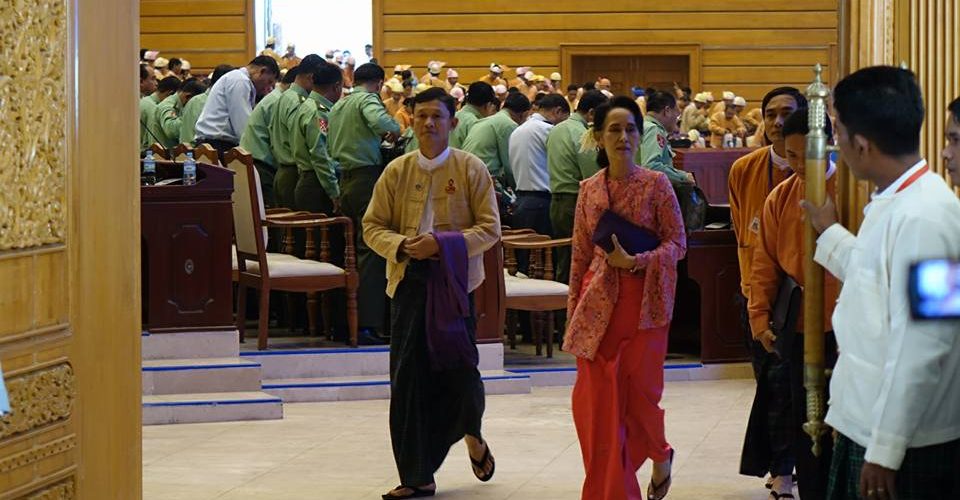 NLD dominated parliament begins in Burma