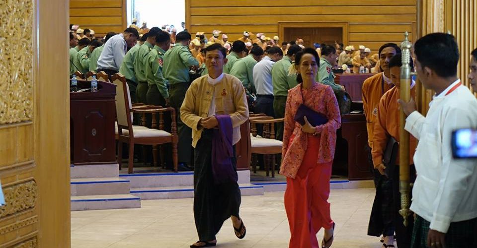NLD makes bid to give Suu Kyi powerful new role