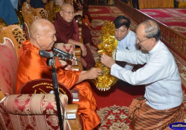 Ex-president Thein Sein to ordain as monk: report