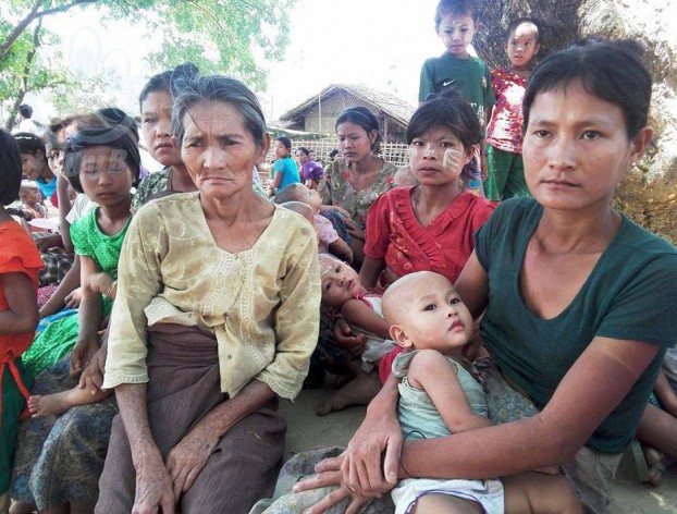 Villagers flee Burma army offensive in Arakan State