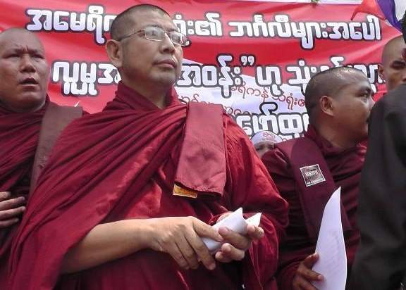 Nationalist monk warns NLD about taking on Ma Ba Tha