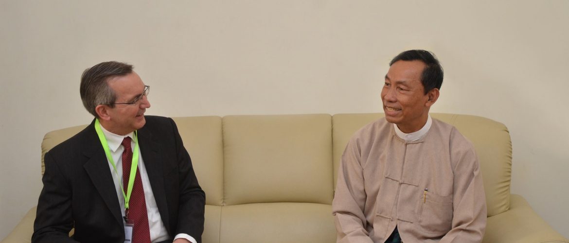 US ambassador meets Shwe Mann to discuss Rohingya issue
