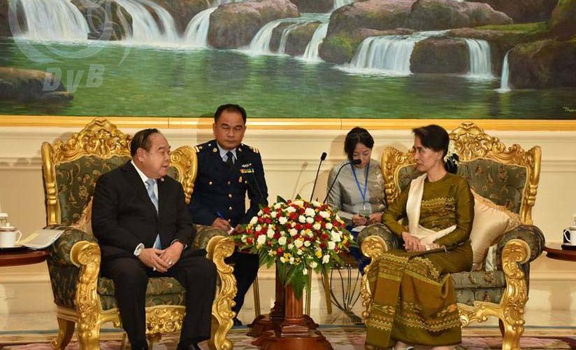 Refugee repatriation high on agenda as Thai deputy PM visits Burma
