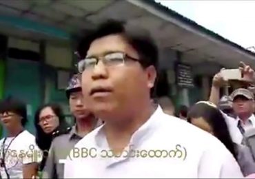 BBC Burmese reporter jailed for hitting policeman
