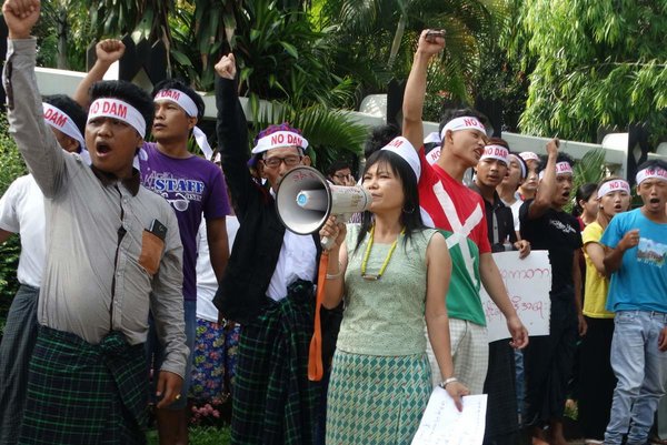 Chinese ambassador's Kachin visit sparks Myitsone protests