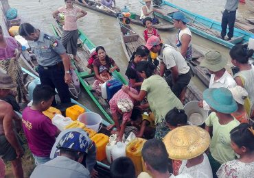 Flooding leaves Sagaing villagers short of drinking water