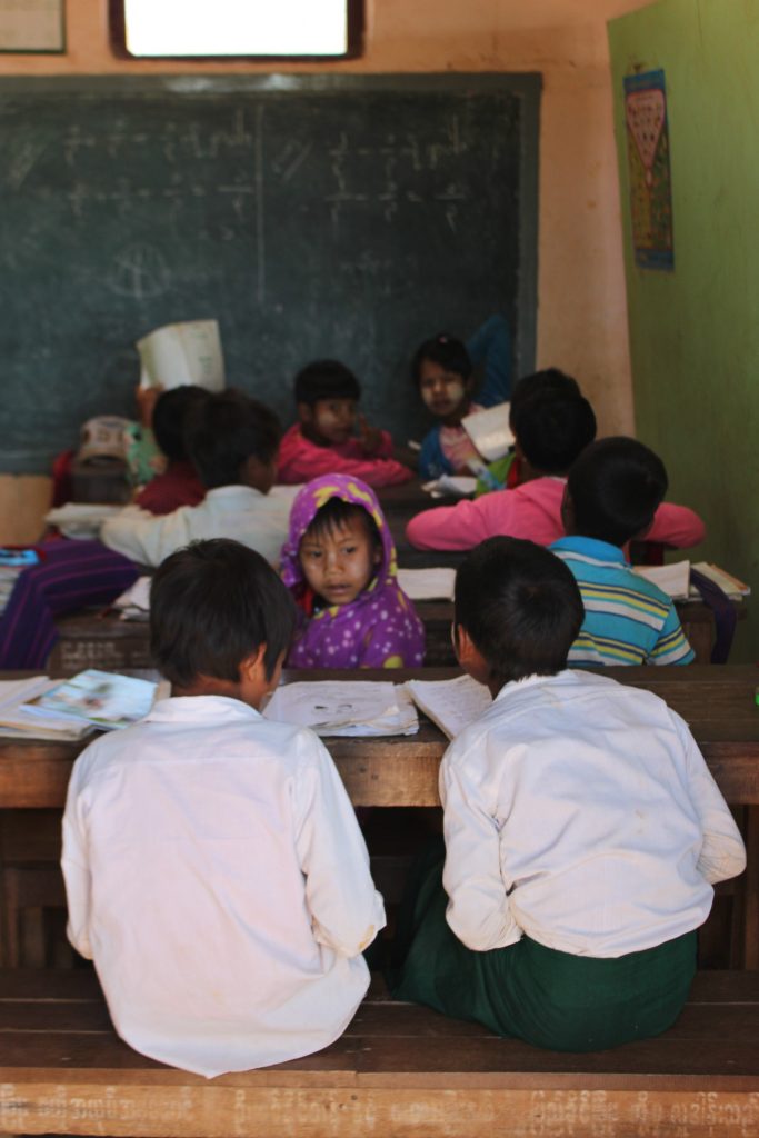 Children in a classroom in Northern Shan State. (Photo: Libby Hogan/ DVB).