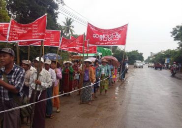 Sagaing farmers call for compensation, closure of nickel mine