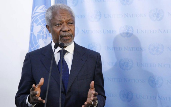 Burma’s lower house rejects motion to oust Kofi Annan