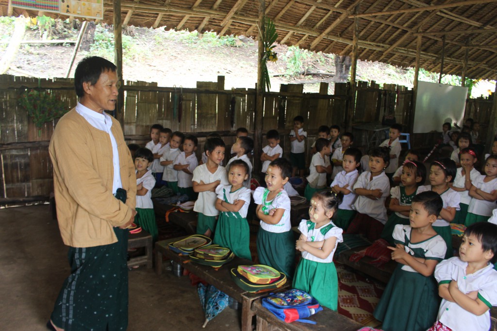 Inside a kindergarten classroom. (Photo: Libby Hogan / DVB)