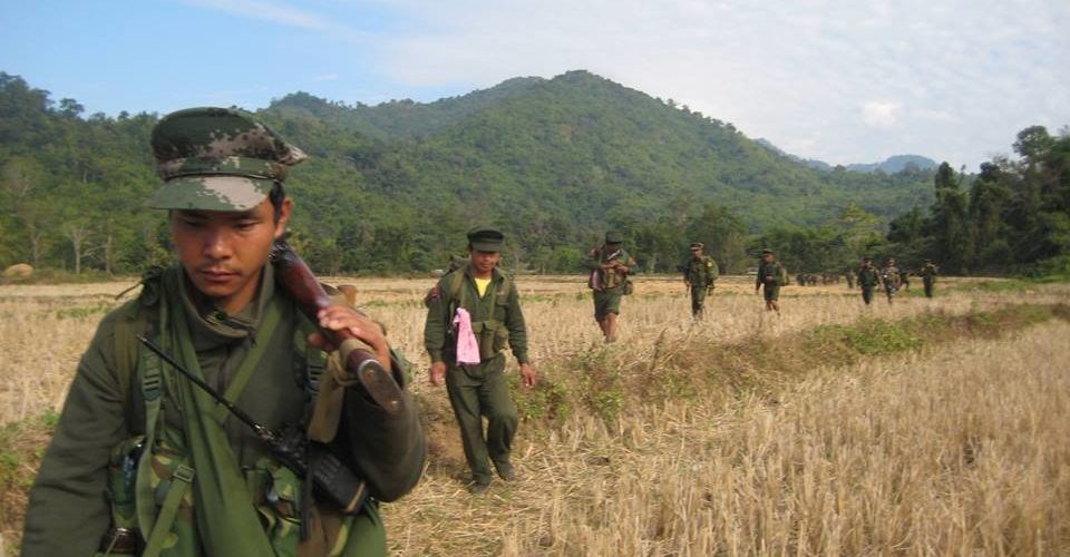 Burmese army artillery assault causes panic in Namhsan