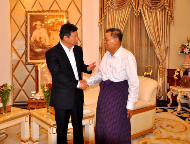 Than Shwe still a 'political force': Chinese official