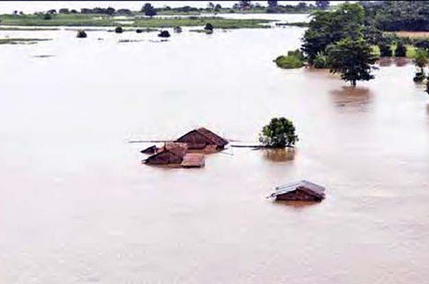45,000 affected by floods in Irrawaddy delta