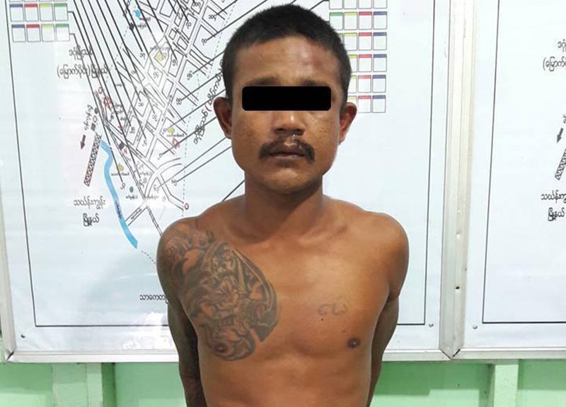 Police shoot knife-wielding drunk in Rangoon