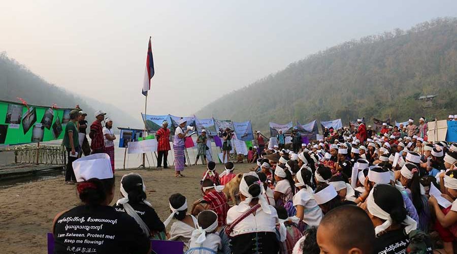 Karen clashes linked to controversial dam project, say activists