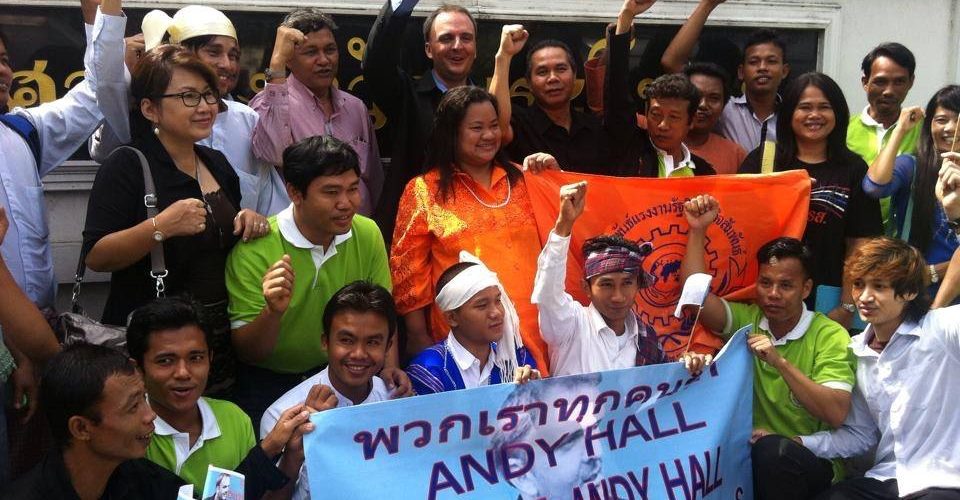 Thai court finds Andy Hall guilty of defamation