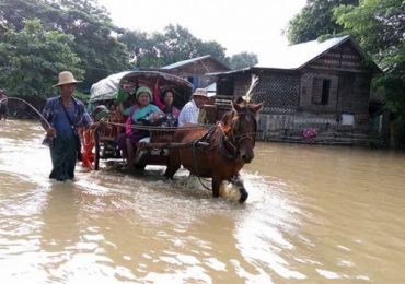 500 homes flooded after sluice gates ordered open in Magwe