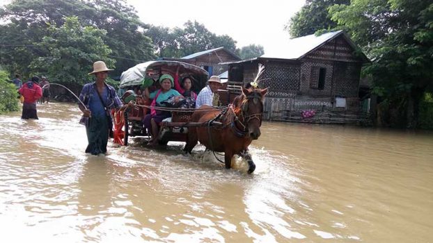 500 homes flooded after sluice gates ordered open in Magwe