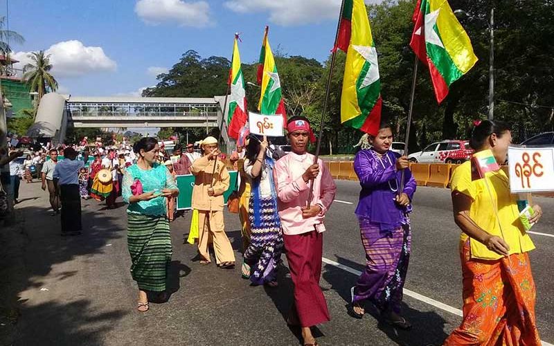 Arakanese object to ethnic ‘masquerade’ at Rangoon rally