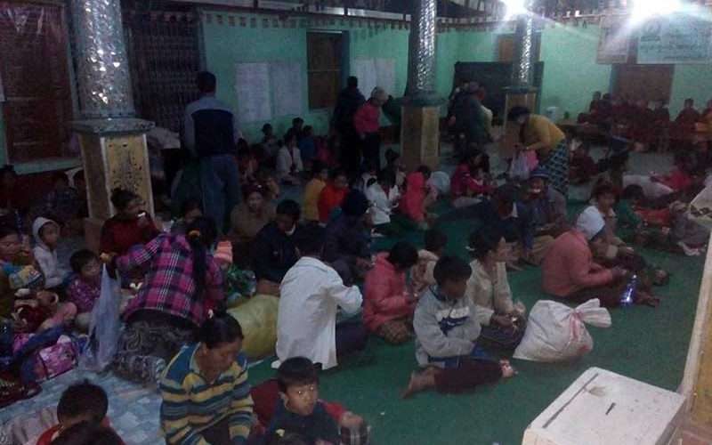 3,000 IDPs sheltering in Hsipaw, Namtu