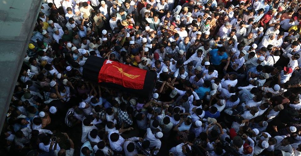 Thousands flock to honour slain lawyer Ko Ni