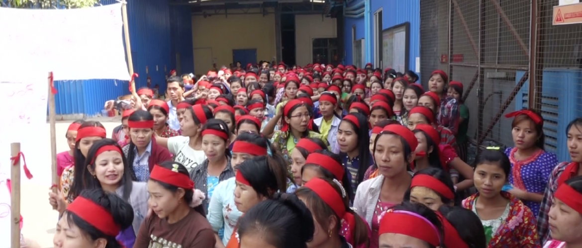 H&M factory in Burma damaged in violent labour dispute