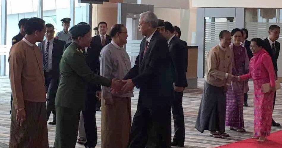 Htin Kyaw departs on visit to China