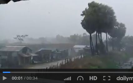 4 killed as Cyclone Maarutha hits Irrawaddy Delta