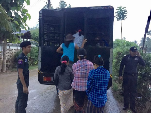 Over 300 Burmese migrants arrested in Mae Sot