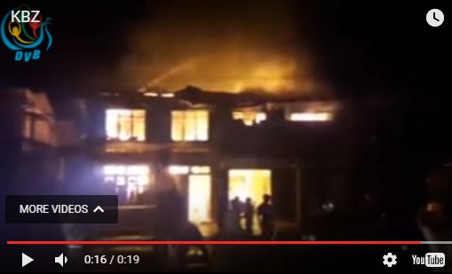 2 perish in fire at home of ex-VP Sai Mauk Kham’s sister in Muse