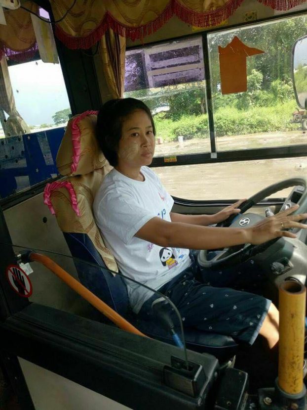 Women in the driving seat