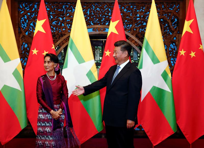 Suu Kyi to visit China amid Western criticism over Rohingya exodus