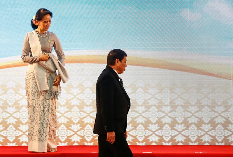 Duterte offers Suu Kyi ‘pity,’ says rights activists are ‘just a noisy bunch’