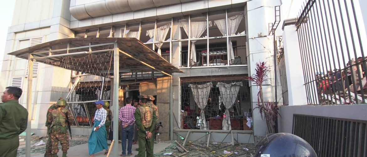 Two killed, several injured by bomb blast in Lashio
