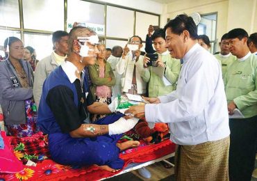 Shan state govt pledges compensation to victims of Lashio bomb blast